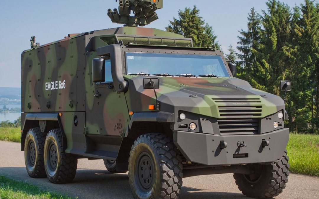 L’office fédéral Armasuisse a confirmé l’achat de 100 véhicules blindés Eagle V