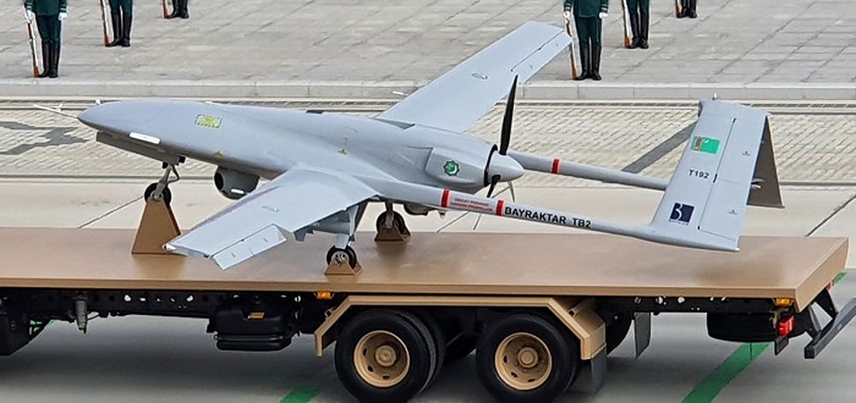 Le Turkménistan a reçu des drones armés Bayraktar TB2 de conception turque DR