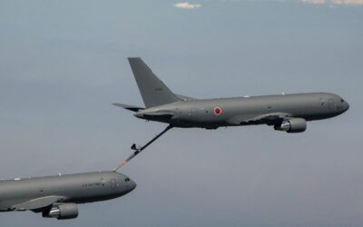 Boeing a livré le premier avion-ravitailleur KC-46A Pegasus au Japon