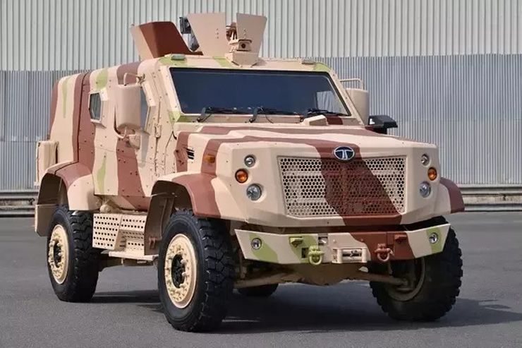 Les forces terrestres de l’armée indienne prévoient l’acquisition de nouveaux véhicules blindés multirôles LAMV © TATA Motors