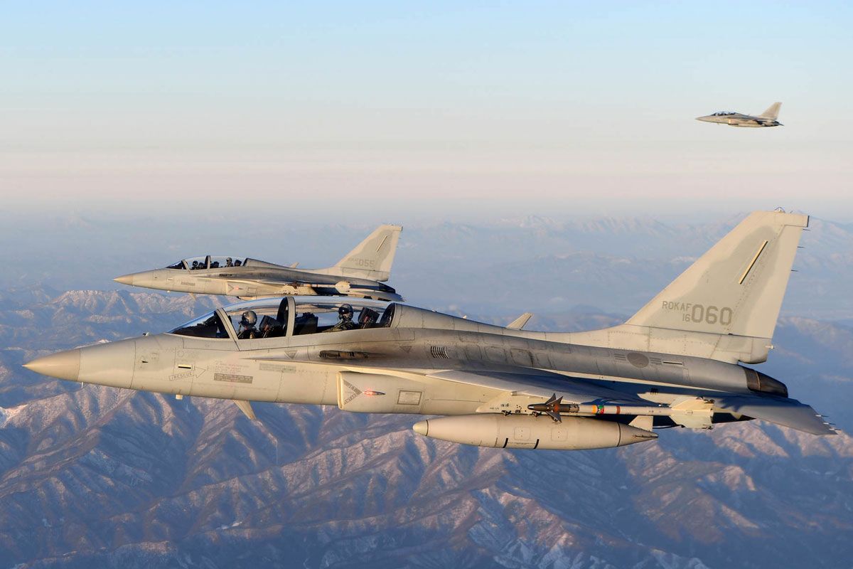 Varsovie a signé un contrat avec Korea Aerospace Industries pour la commande de 48 avions de combat FA-50 Block 20 Fighting Eagle © ROKAF