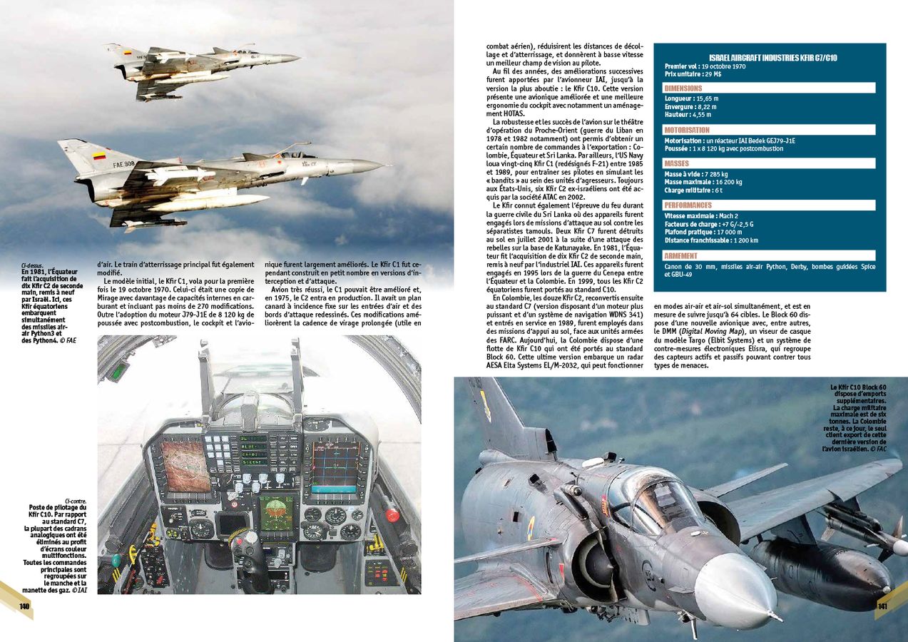 Pages 140 141 DEFENSE EXPERT Hors-série n°3 Les avions de combat