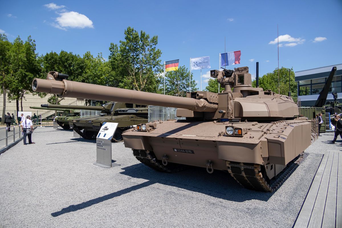 La DGA a commandé à Nexter Systems la rénovation d’un lot de cinquante chars Leclerc © Nexter