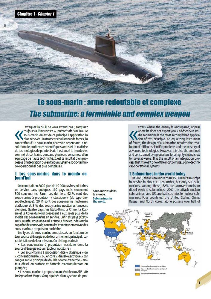 P 07 Hors Série 04 Defense expert, La technologie des sous-marins - Submarine technology