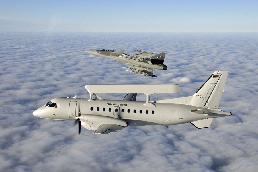 Varsovie va acquérir deux avions d’alerte avancée Saab 340 Erieye AEW&C