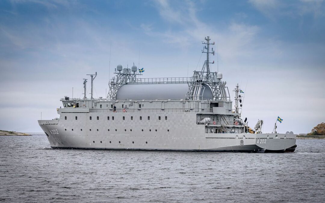 La marine royale suédoise : nouveau navire, le HSwMS Artemis
