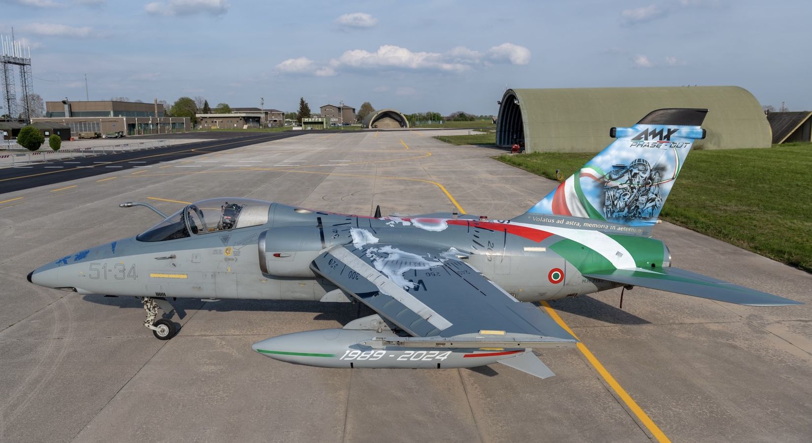 Le chasseur-bombardier AMX a officiellement terminé sa carrière au sein de l’Aeronautica Militare Italiana © AMI