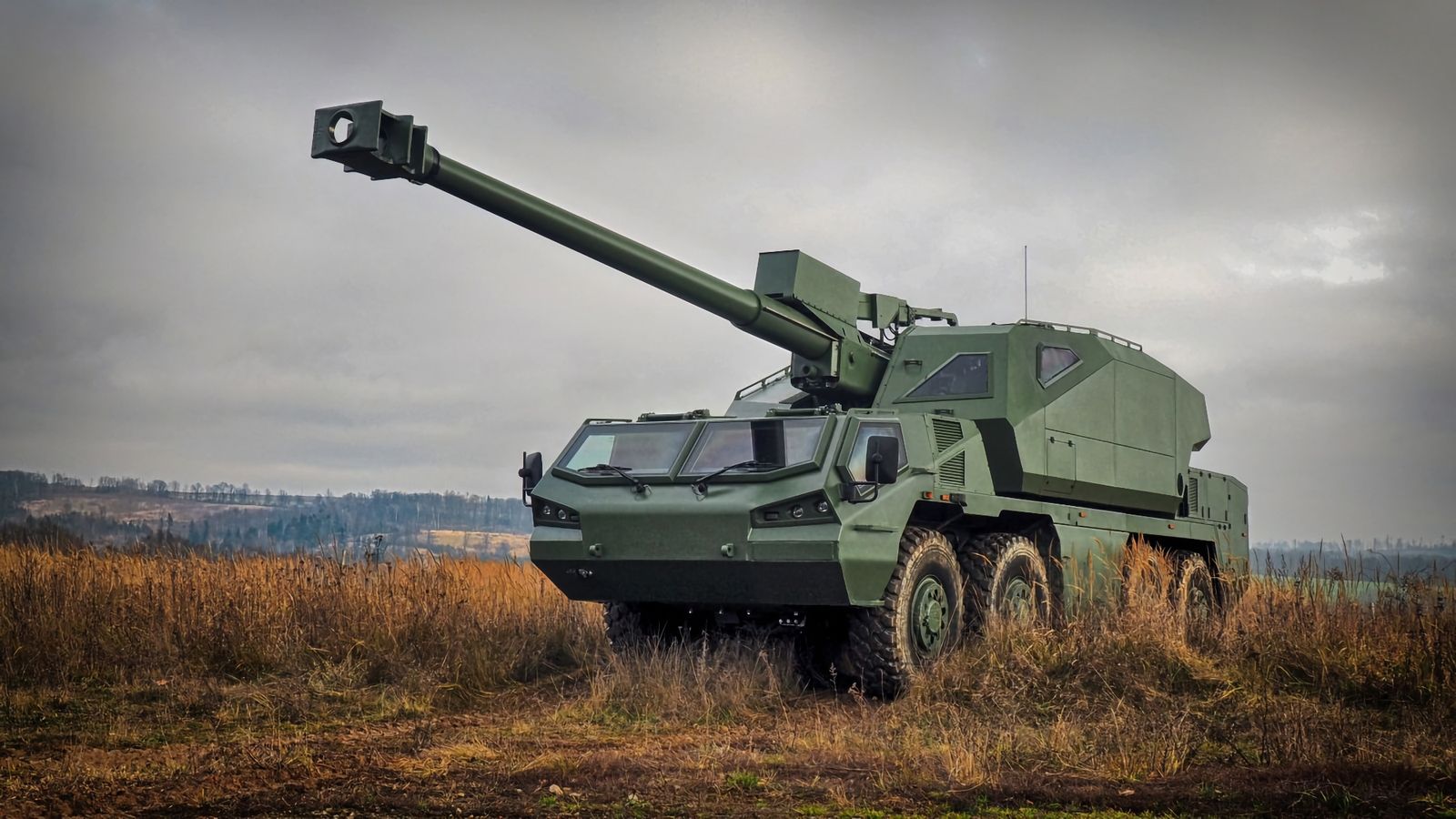 L’Azerbaïdjan a reçu le premier canon d’artillerie automoteur Dita © Excalibur Arma