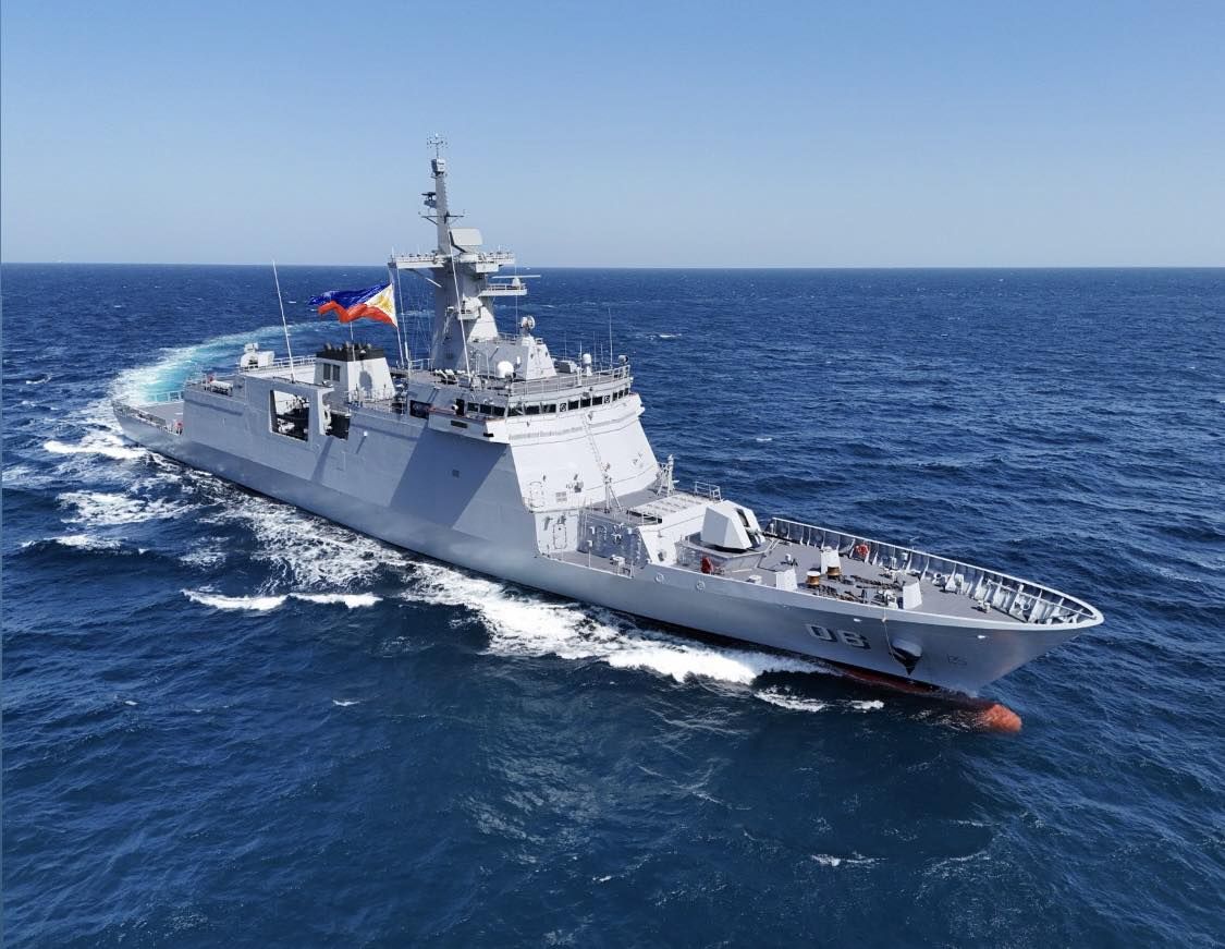 La marine philippine a réceptionné la frégate lance-missiles Miguel Malvar (FFG-06) en avril dernier © HHI La marine philippine a réceptionné la frégate lance-missiles Miguel Malvar (FFG-06) en avril dernier © HHI