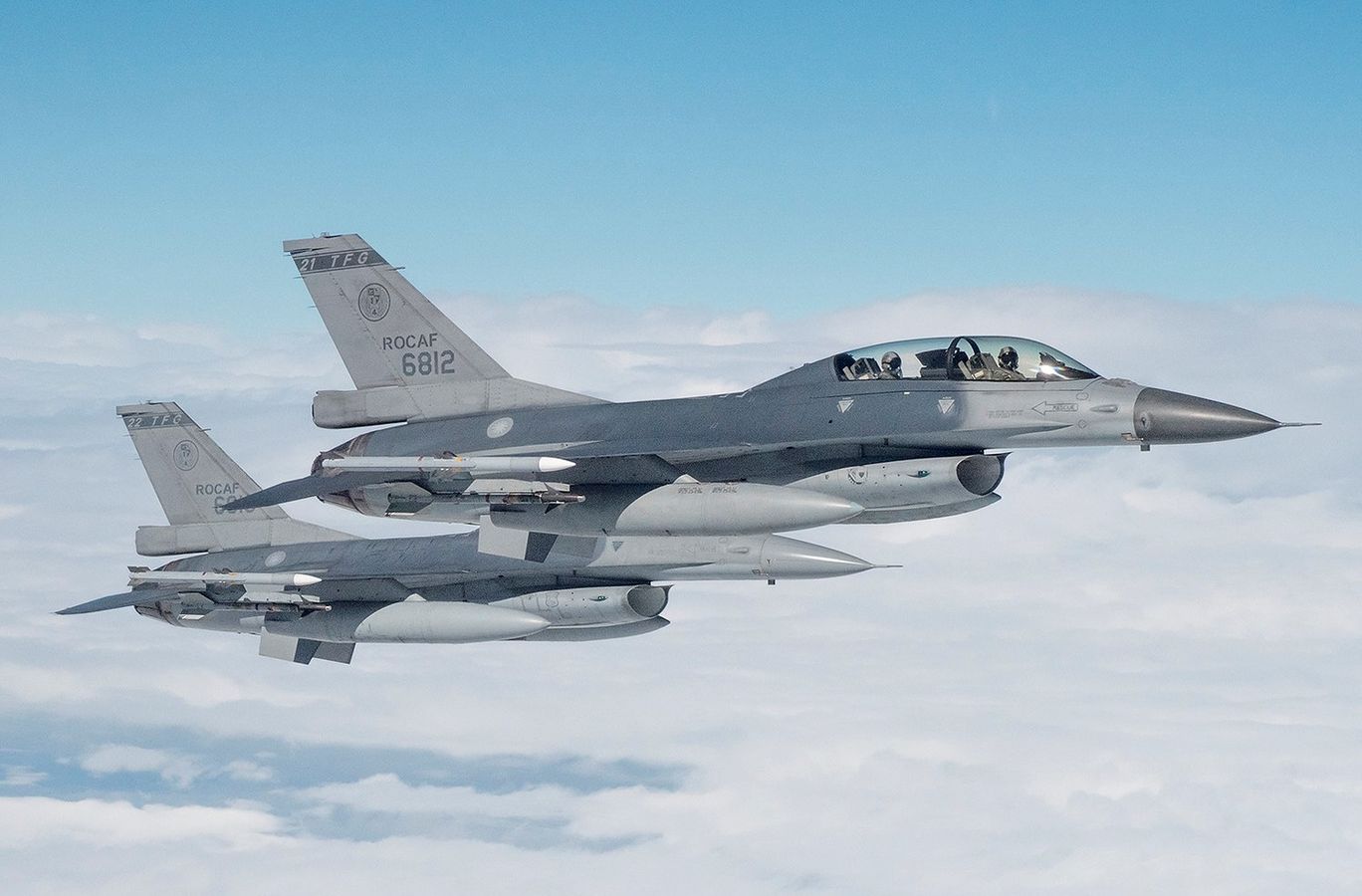 L’armée de l’air taïwanaise a pris livraison de son premier F-16 Block 70 Viper neuf © RoCAF L’armée de l’air taïwanaise a pris livraison de son premier F-16 Block 70 Viper neuf © RoCAF