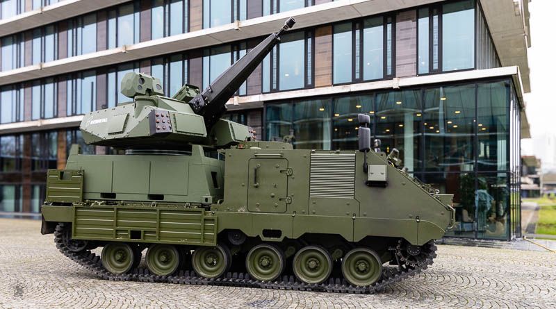 Les Pays-Bas commandent 22 systèmes antiaériens Skyranger 30 © Rheinnmetall