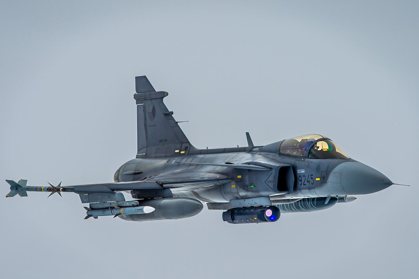 Prague a conclu un nouvel accord avec la Suède pour prolonger la location et le soutien des JAS-39 Gripen C-D © Czech Air Force