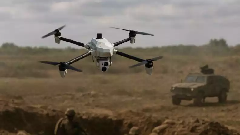 Damoclès l’armée de Terre reçoit des drones MTO français © Delair