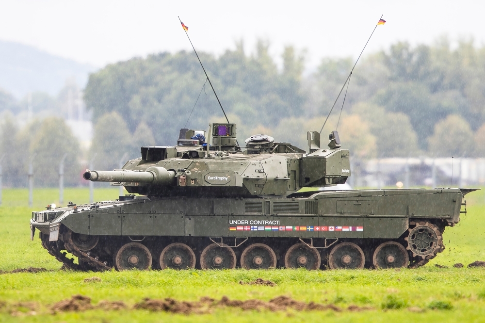 Char Leopard 2A8 destiné à l'armée croate dans le cadre du programme de modernisation des forces terrestres financé par le disposi © KNDS Deutschland