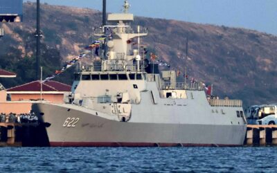 Le Cambodge renforce sa marine avec la corvette Kohkong Senchey Type 056C